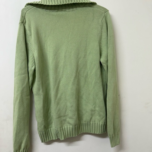 Croft & Barrow Light Green Cardigan Sweater - Picture 11 of 13